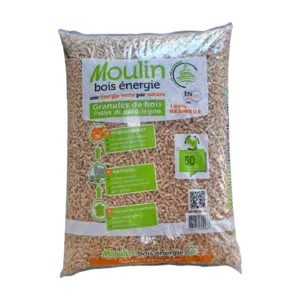 GRANULÉS DE BOIS Moulin Bois Energie Sac de 15kg