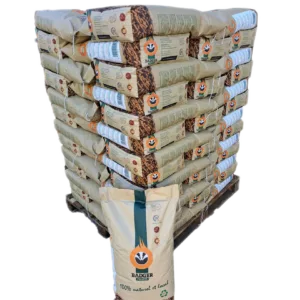 GRANULÉS DE BOIS BADGER Palette de 65 Sacs de 15kg soit 975kg